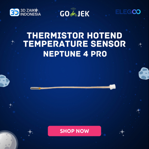 Original ELEGOO Neptune 4 Pro Thermistor Hotend Temperature Sensor